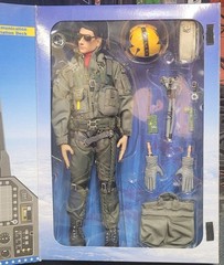 Hot Toys F-14 Tomcat Top Gun Combat Aircrew Pilot Figure Fighting 84 Tom Cruise