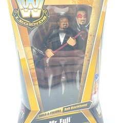 WWE Legends Series 30 Mr Fuji Action Figure BAF Bob Backlund New In Hand!!