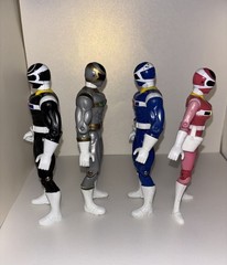 1997 Power Rangers In Space Set of 4 Figures 5”Bandai 97