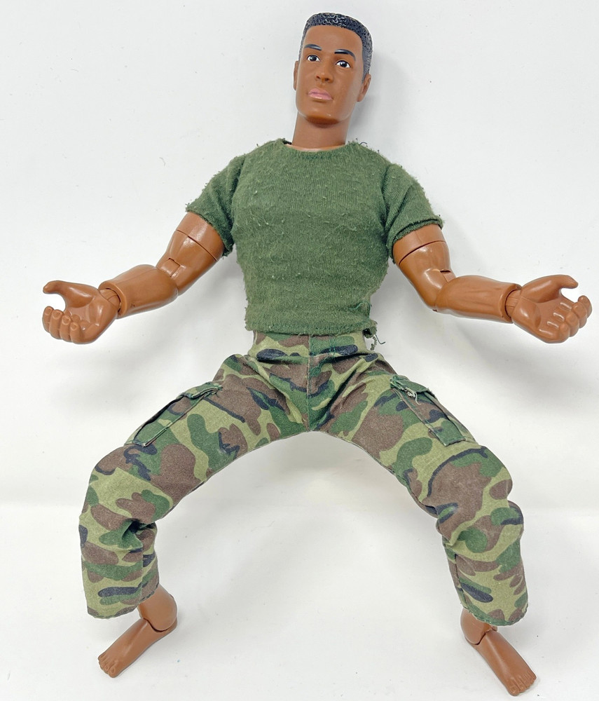 Power Team 12″ Figure Soldier Pants and Shirt Used Articulated