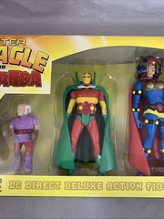 DC Direct MISTER MIRACLE & BIG BARDA Deluxe Action Figure Set NIP 2000