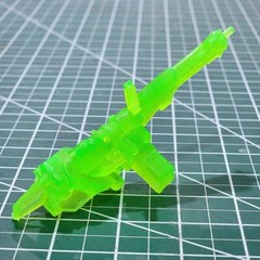 Custom Resin GL construct Large Gautling Gun for 1:10 Figures Green Lantern DC