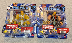 He-Man and the Masters of the Universe Power Attack He-Man & He-Man grayskull