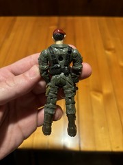 2003 Lanard The Crops Green Camo Red Beret Military Action Figure