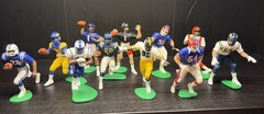 Lot Of 11 1995 & 1996 NFL Kenner Starting Lineup Figures (Lloyd, Seau, Faulk)