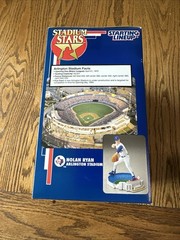 1992 Stadium Stars NOLAN RYAN Texas Rangers Starting Lineup Arlington Stadium