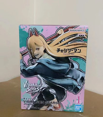 Genuine VIBRATION STARS Chainsaw Man Pochita POWER Denji Anime Action Figures M