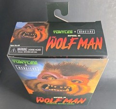NECA Teenage Mutant Ninja Turtles X Universal Monsters Raphael as Wolfman NEW!