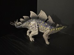 Kid Galaxy Dinosaur Toy Set – 3 Action Figures – Lot Bundle