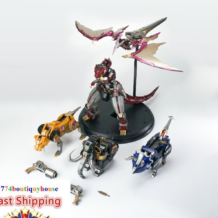 NEW BOX Beast King Model G-01 Daizyujin Return Wave Combined ALLOY SET 23CM USA