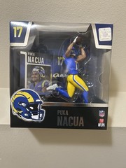 2025 NFL McFarlane Sports Picks Puka Nacua Los Angeles Rams Jersey Action Figure