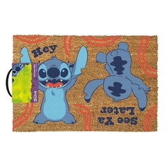 LILO AND STITCH – HEY SEE YA LATER MAT DOORMAT 60 X 40 CM COIR PVC BACK