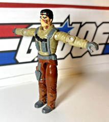 GI Joe Bullhorn 1990 v1 *100% COMPLETE w/File Card, Near Mint!* Vintage ARAH