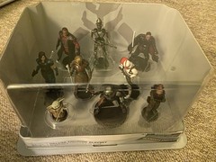 Disney Star Wars The Mandalorian 9-Piece Deluxe PVC Figure Play Set