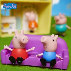 Peppa Pig Family Home Playset With 4 Figures and Car