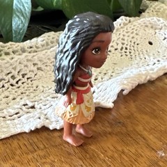 DISNEY PRINCESS POSABLE MINI TODDLER DOLL MOANA 3 Inch