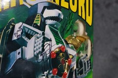 Bandai Mighty Morphin Power Rangers Dragonzord 100% Complete in Box Autographed