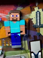 2026 Mattel Minecraft Village Raid Pack w/ Steve, Pillager, & Ravager Exclusive!