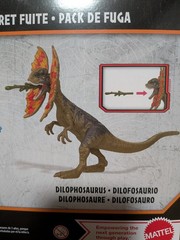 Jurassic Park Chaos Theory Ben Escape Set DILOPHOSAURUS & ATROCIRAPTOR ONLY NEW!