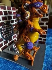 1993 Playmates TMNT Cave Turtle Don Donatello And Trippy Tyrannosaurus
