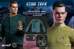 EXO-6 Star Trek The Original Series Christopher Pike (The Cage) 1/6 Scale Figure