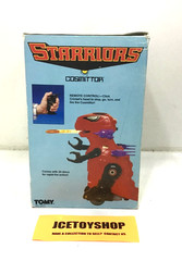 1984 VINTAGE TOMY STARRIORS COSMITTOR DEADEYE & CRICKET – 99% COMPLETE WORKS!!