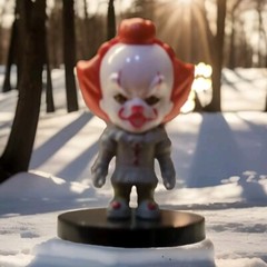 Pennywise Mini 2″ Toy Action Figure It Movie Cake Topper Stephen King Rare