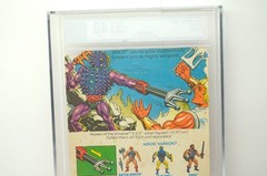 MOTU, Spikor, AFA graded, Masters of the Universe, MOC, He Man, sealed, Mattel