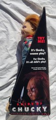 Bride Of Chucky Animated Chucky Doll Figure Talk Movement Gemmy Box Worn Works
