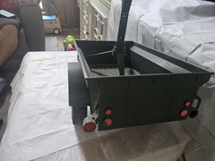 1965 GI Joe Official Jeep Combat Set 7000 Vehicle Trailer Searchlight & Box