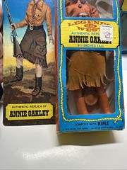 VTG Deadwood Dick Legends Of The West 1973 Excel Toy Corp 9.5″ Wyatt Earp Annie