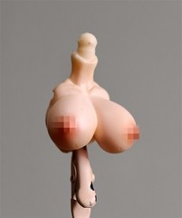 1/12 Large Breast Cover Bust Romankey Model For 6″ Female Action Figure Body Toy