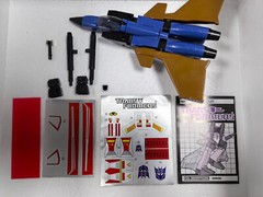 New Arrival G1 Starscream/Skywarp/Thundercracker/Ramjet/Thrust/Dirge KO