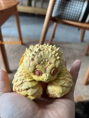 Alligator Snapping Turtle Figure Model Resin Collection Animal 8cm Doll Toys