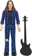 Metallica Cliff Burton ReAction Figure (Blue Flannel Shirt) Super7 – In Stock
