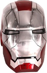 2024 Iron Man MK5 1:1 Helmet Wearable Voice-control Cosplay Mask Silver AUTOKING