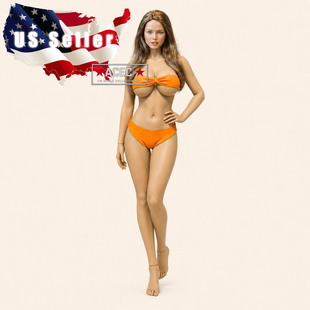 Uncensored PHICEN 1/6 Dark Blonde Suntan Female L Bust Seamless Curvy Figure
