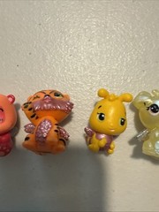 Hatchimals Lot Mini Figures Pink Yellow Owl Bear Tiger Bunny Bee Elephant Cat