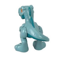 Giganotosaurus Dinosaur Action Figure Small Plastic Gray Moveable Limbs Pretend