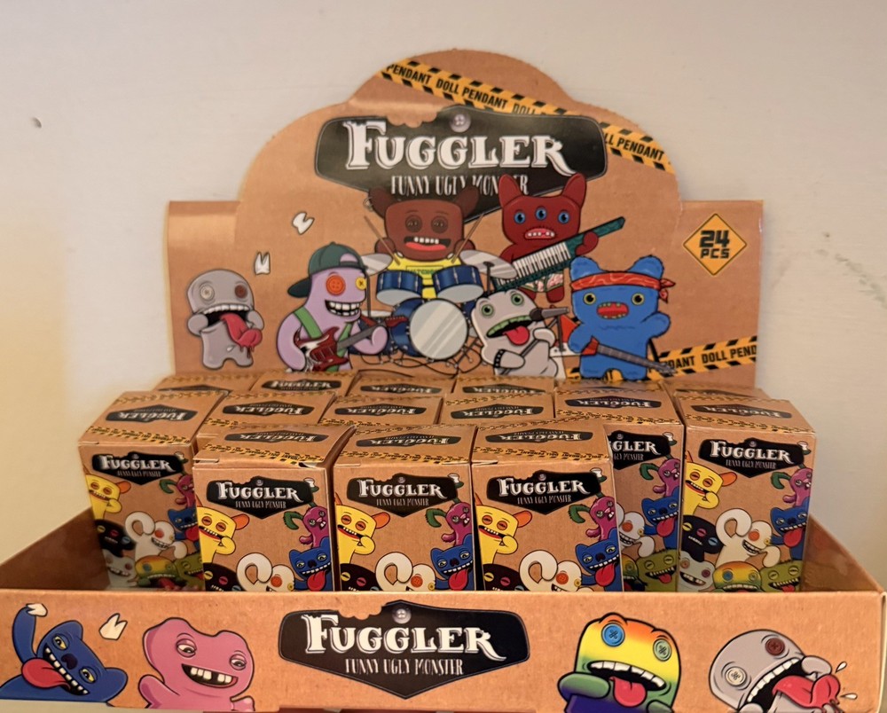 Fuggler Funny Ugly Monster Mini Keychains – NEW Mystery box picked at random