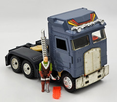 KENNER M.A.S.K. BULLDOG 1987 BORIS BUSHKIN SAWBLADE