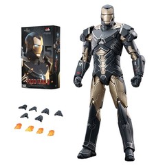 HIPLAY ZD Toys Iron Man MK15 Non-Light-Up Edition 1906-15 1/10 Action Figure