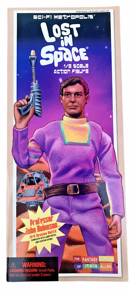 Lost in Space Professor John Robinson 12″ Action Figure NEW Sci-Fi Metropolis