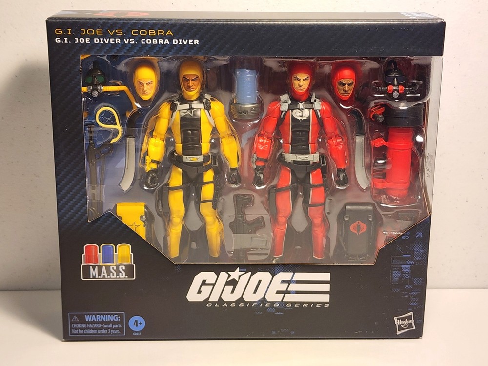 G.I. Joe Classified Series #169 Diver Vs. Cobra Diver Figure – Target Exclusive