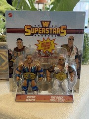 WWE Superstars Rocky Maivia and The Rock 2-Pack Mattel Creations Exclusive