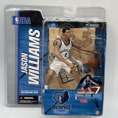 2004 McFarlane NBA Series 7 Jason Williams Memphis Grizzlies Variant Chase White
