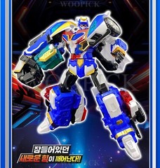 Metal Cardbot S Season2 3-Type Set BLUE COP CIELO REDBLITZ Transformer Robot Toy