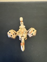 Bakugan Dharak 620G Tan Subterra Gundalian Invaders Battle Brawlers
