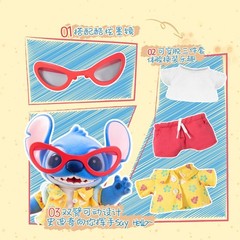 [BIG! 10 in ]TOPTOY “HELLO Stitch” Summer Series Figurines Model Doll Toys
