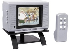 Tiny TV Classics Family Guy Real Working Mini Television Season 1 & 2 NIB I5